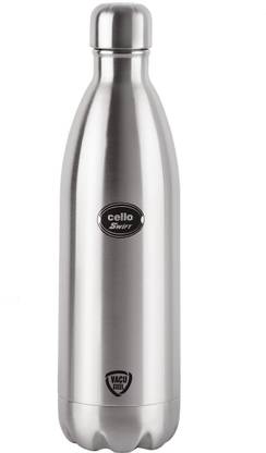 cello Swift Stainless Steel Vacuum Insulated | Wide Mouth And Convinient Portability 1000 ml Flask