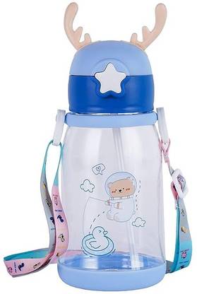 x pods Robbet Kids Water Bottle for, Push Button Sipper Bottle for Kids 500 ml Sipper