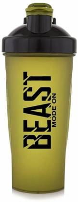 Zelenor Beast Mode On Gym Sipper Bottle with Stainless Steel Spring Ball 700 ml Steel Bottle