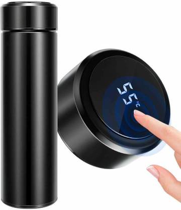 Kitchen Hub Vacuum Flask With LED Temperature Display (500ml) 500 ml Flask