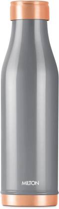 MILTON Copper Charge Water Bottle, 930 ml, Grey 930 ml Bottle