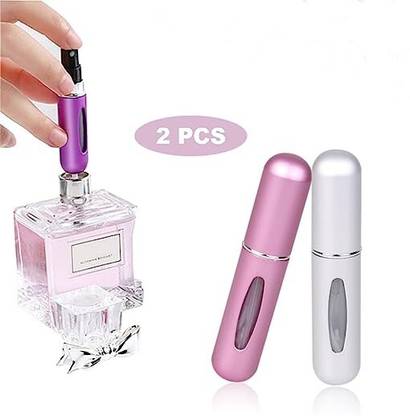 kripara 5ML Travel Portable Refillable Perfume Atomizer Bottle Scent Pump Spray Bottle 5 ml Spray Bottle