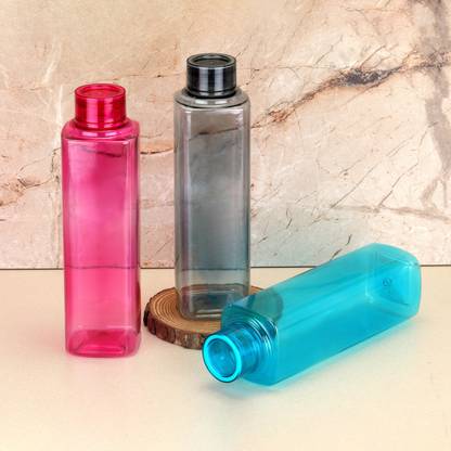 BELLERBIRD Premium Quality Square Shape water bottle set for fridge bottle 1000 ml Bottle
