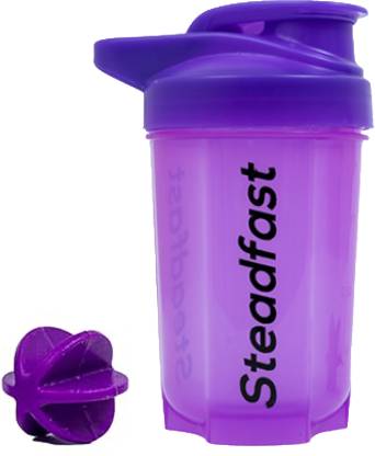 Steadfast NUTRITION Protein Shaker Blender Bottle with Blender Ball 400 ml Shaker