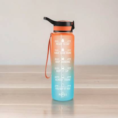 NESTIFY Motivational-multicolour -silicon-bottle-175 1000 ml Bottle