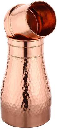 Handicraft Inventive Pure Copper Sugar Pot, Leak Proof 1000 ml Bottle