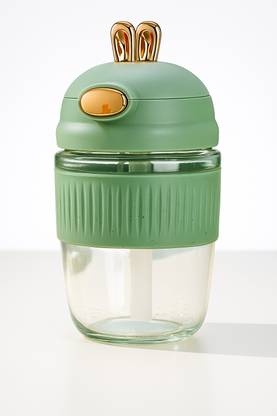 RAJORA TRADER'S 350 ml Glass Bottle With Drinking Glass