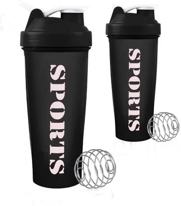 FIT FOCUS Premium Sports Gym shaker Bottle Combo With Blender Ball. 600 ml Shaker