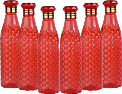 Anzal Crystal Water Bottle for Fridge, Home Office Gym School Boy, Unbreakable Bottle 1000 ml Bottle