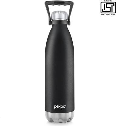 pexpo Echo 2000, Hot and Cold thermosteel Water Bottle With Carry Handle 2000 ml Flask
