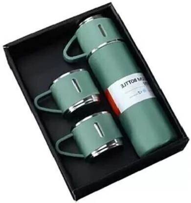EasyToBuy VACUUM FLASK BOTTLE SET 500 ml Steel Flask