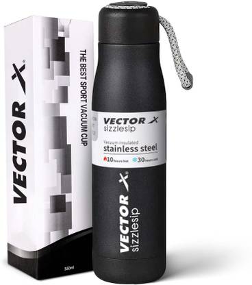 VECTOR X SizzleSip Thermosteel Flask Vacuum Insulated 30 Hrs Hot & Cold for Home & Office 750 ml Bottle