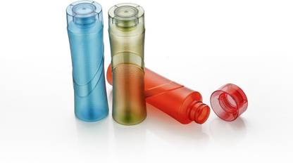 Analog Kitchenware Simple Shape Water Bottle School / College / Office / Fridge Bottle Set Of - 3 Pic 1000 ml Bottle