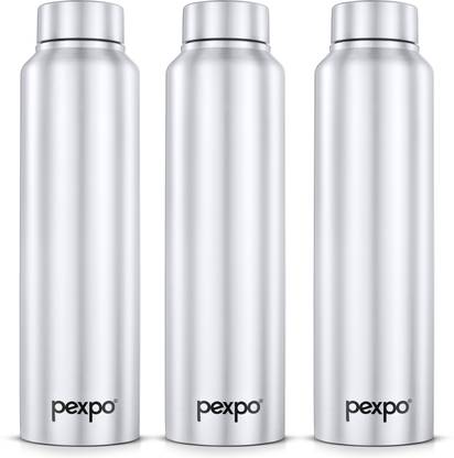 pexpo 1000 ml Fridge and Refrigerator Stainless Steel Water Bottle, Chromo 950 ml Bottle