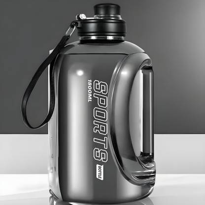 Bellveen Gallon Water Bottle Large Water Bottle with Portable Handle Big Water Jug 1800 ml
