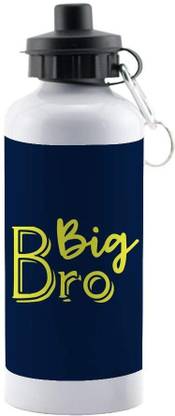 LOF Rakhi Wish Big Brother Gifts For Rakshabandhan 600ml Sipper Water Bottle Gifts For Rakhi 600 ml Aluminium Bottle