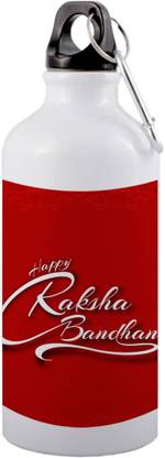 sublix rakshabandhan red background _Alluminium bottle812 600 ml Sipper