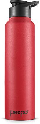 pexpo Sports and Hiking Stainless Steel Water Bottle, Chromo-Xtreme 950 ml Bottle
