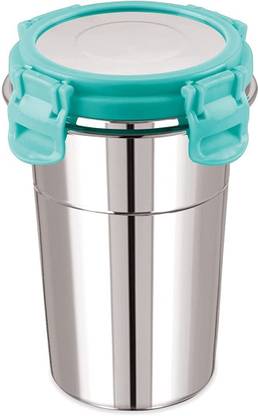 STUTI_WORLD Stainless Steel Tumbler|Air-tight Jar|Leak Proof|Freeze Safe,Dust Proof Glass 400 ml Bottle
