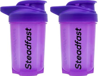 Steadfast NUTRITION Protein Shaker Blender Bottle with Blender Ball 800 ml Plastic Shaker