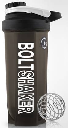 Dassio Gym Shaker Bottle with Stainless Steel Mixer Ball for Lump Free Shakes 700 ml Shaker