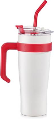 papita Tumbler with Handle and Straw Lid Double Insulated Cup 1200 ml Sipper