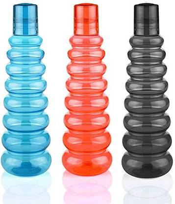 Mugat Pyramid Design Plastic (Pack of3) 1000 ml Bottle