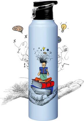 SPEEDEX Stainless Steel Water Bottle for fridge School Gym Yoga Home office Boys Girls 1000 ml Bottle