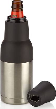 UniKart Insulated Travel Stainless Steel Beer Can & Bottle Cooler With Opener for Party 650 ml Flask