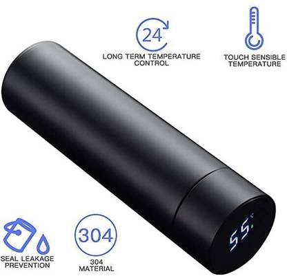 geutejj Bottle with LED Temperature Display 390 500 ml Bottle