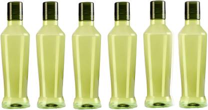 Ojas Paris Water Bottle Set | Plastic Fridge Bottle Set Of 6 Pcs | Water Bottle Set 1000 ml Plastic Bottle