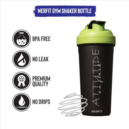 WErFIT 700 ml Plastic Shaker