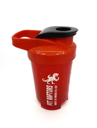 FITRAPTORS Handy NEON EDITION Gym Shaker Bottle with a Blender ball 500 ml Shaker