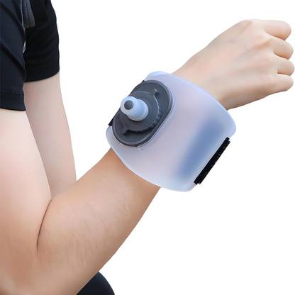 Delidge Wrist Water Bottle, Portable Fitness Cycling Running/Climbing Silicone Water Cup 200 ml Bottle
