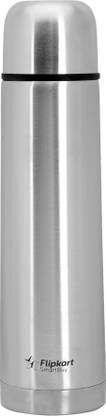 Flipkart SmartBuy Stainless Steel Vacuum Bullet Design Flask Bottle with Cover, Insulated Flask 500 ml Flask