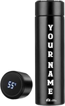 Tee Mafia Temperature Black Bottle sipper bottle for brother kid mens 500 ml Bottle 500 ml Bottle