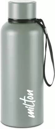 MILTON Aura 750 Thermosteel Bottle, 750 ml 24 Hours Hot and Cold 750 ml, GREEN 750 ml Flask