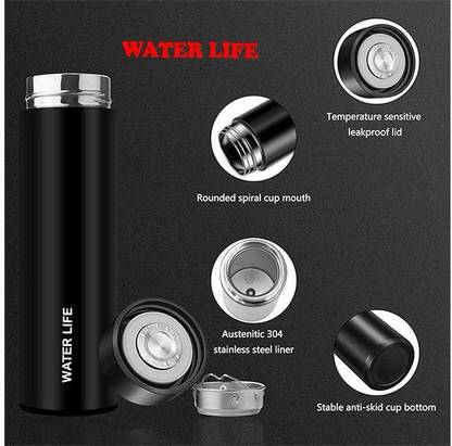 Water Life Smart Vacuum Insulated Water Bottle with LED Temperature Display 500 ml 152 0.5 ml Bottle