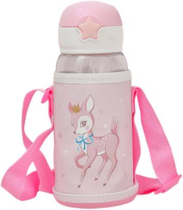 The Procure Store Deer Printed Water Bottle 700 ml Sipper