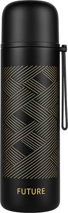 GUCHIGU Stainless Steel Vacuum Insulated Leak-Proof 450ml Water Bottle for Office, Gym 450 ml Bottle