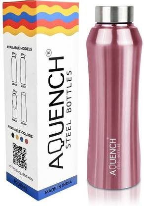 AQUENCH Stainless Steel Water Bottle Tag 1000 ml Bottle 1000 ml Flask