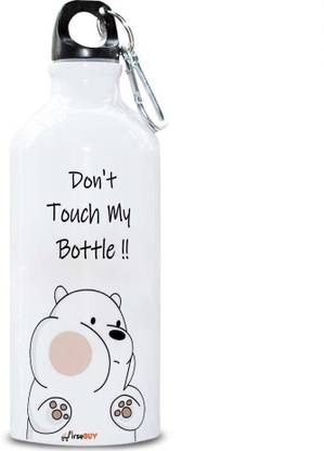 FirseBUY Water Bottle 600ml - Funny Don’t Touch My Bottle Printed 600 ml Sipper