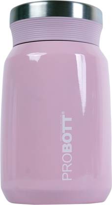 PROBOTT Stainless Steel Gourmet Vacuum Flask, Hot and Cold Jar/Bottle PB 500-46 500 ml Steel Flask