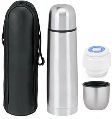 JK Sales Bullet Vacuum Thermosteel Vacuum Insulated Flask Thermal Tea coffee Container 1000 ml Bottle