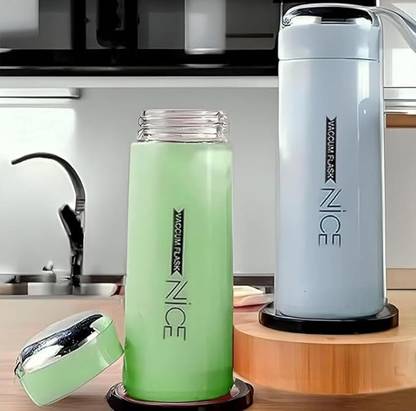VIYA 400 ml Silicone, Glass Bottle