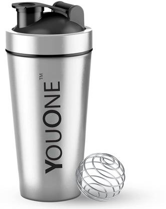Youone Shaker Bottle For Protein Shake Gym Sipper Water Bottle Blender 750 ml Shaker 750 ml