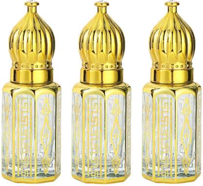 sultan Fancy Empty Attar Glass Bottles with Dip Stick 6 ml Bottle