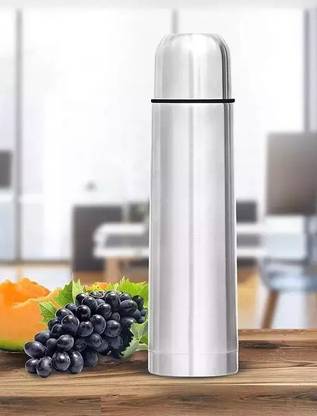 Rishox Premium Steel Vaccum Water Bottle,Sports Thermos Flask Cold 12,Hot 12 Hrs 500 ml 500 ml Flask