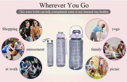 SeaRegal 200 ml Plastic Bottle With Drinking Glass