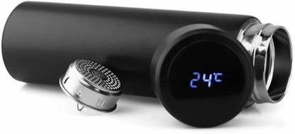 ASHIRWAD Stainless Steel Smart Thermos Bottle with Temperature Display 500 ml Flask